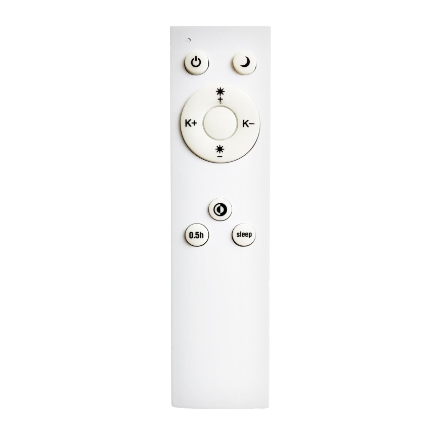 Top Light - Plafonnier à intensité variable REVIT LED/50W/230V 3000-6500K 50x50 cm blanc + télécommande
