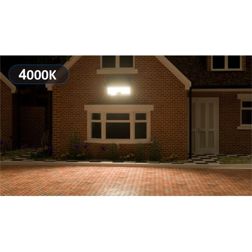 Top Light - LED Projecteur solaire mural avec détecteur HELEON PRO LED/8W/3,7V IP65 4000K
