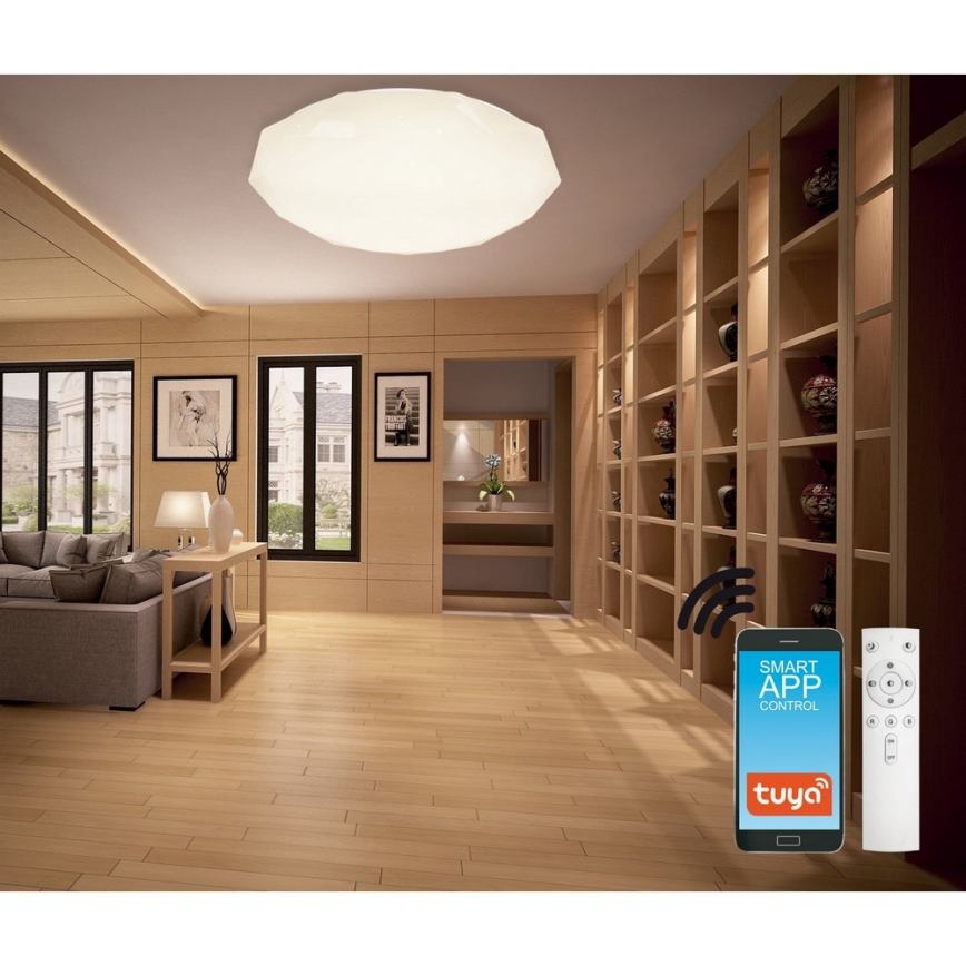 Top Light Sparkle 50 SMART - Plafonnier RGB LED/48W/230V Tuya + télécommande