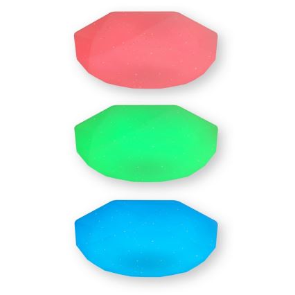 Top Light Sparkle 50 SMART - Plafonnier RGB LED/48W/230V Tuya + télécommande