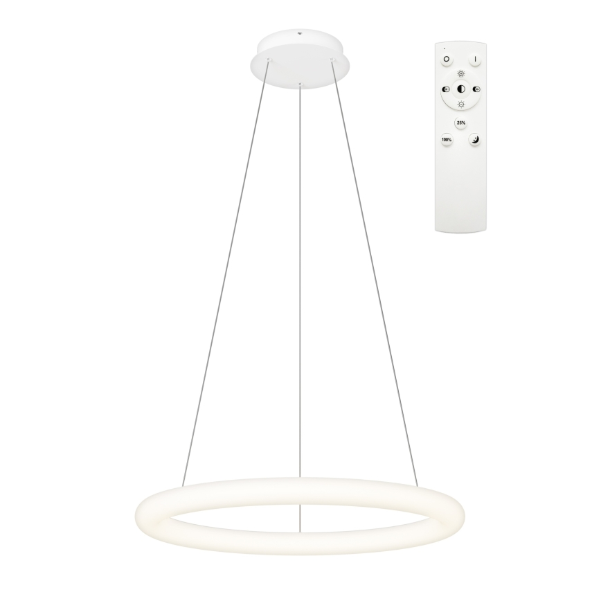 Top Light - Suspension LED dimmable sur câble RINGO LED/40W/230V 3000-6500K blanc + télécommande