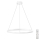 Top Light - Suspension filaire à intensité variable LED SATURN LED/30W/230V 3000-6500K blanc + télécommande