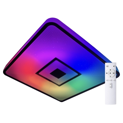Plafonnier LED RGB chambre à coucher lampe effet ciel étoilé