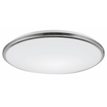 Top Luminaire Silver KS 6000 - Plafonnier LED salle de bain SILVER LED/10W/230V IP44