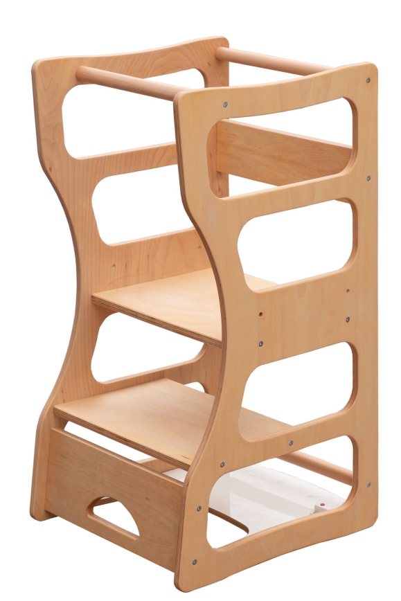 Tour d'apprentissage TWINN 83x45 cm marron