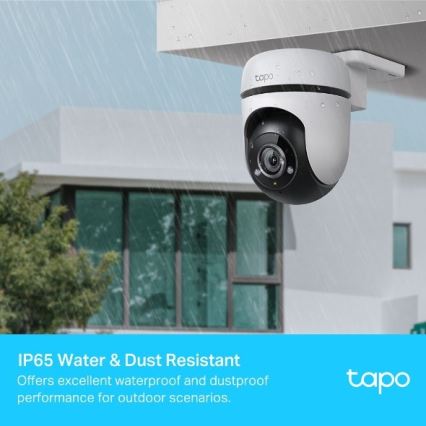 TP-Link - Caméra extérieure avec capteur IP65 Wi-Fi