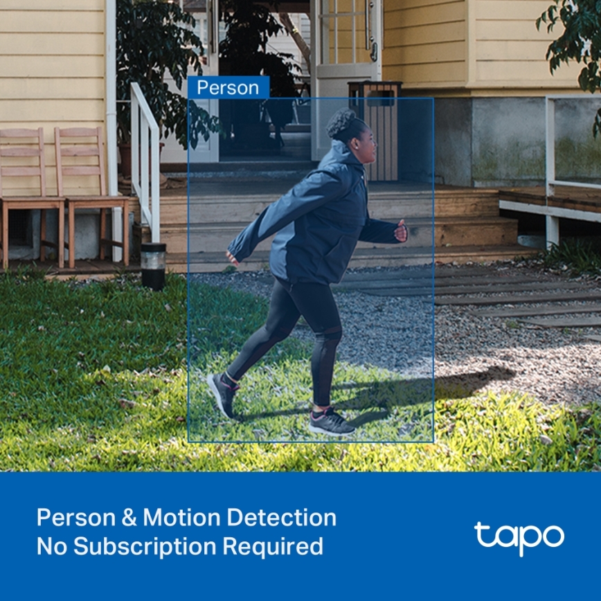 TP-Link - Caméra extérieure intelligente 3MP 5V Wi-Fi