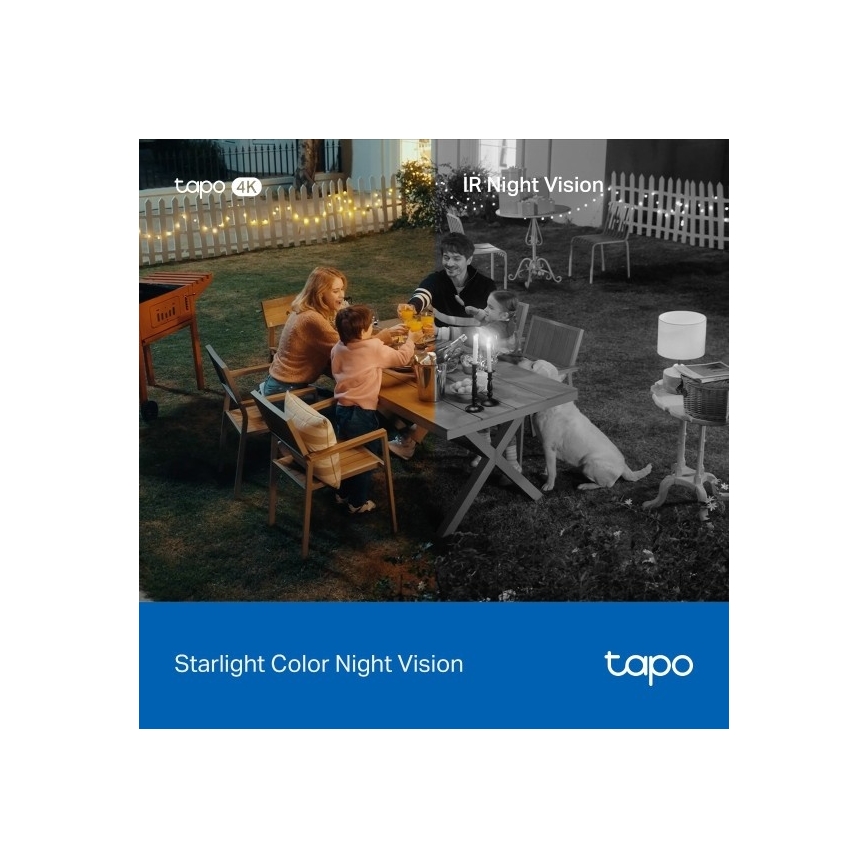 TP-Link - Caméra extérieure IP66 Wi-Fi