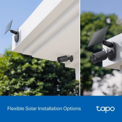 TP-Link - Caméra solaire d'extérieur avec capteur IP65 Wi-Fi