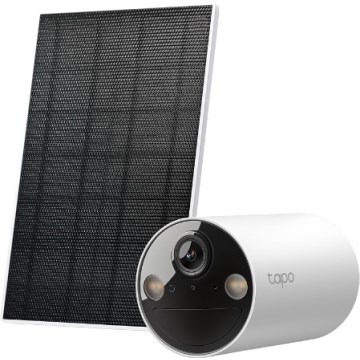 TP-Link - Caméra solaire extérieure IP65 avec capteur et connectivité Wi-Fi