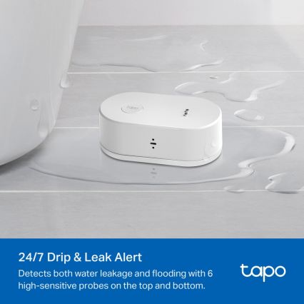 TP-Link - Capteur de fuite d'eau intelligent Wi-Fi (2x AAA)