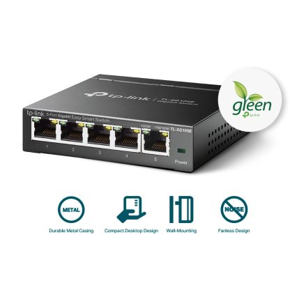 TP-Link - commutateur Easy Smart gigabit 5 ports