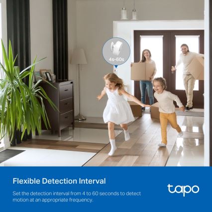 TP-Link - Détecteur de mouvement intelligent 1xCR2450 Wi-Fi
