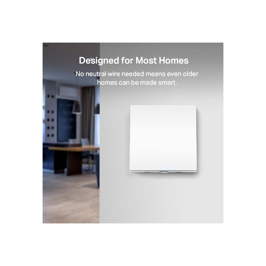 TP-Link - Interrupteur d'éclairage intelligent 2xAAA