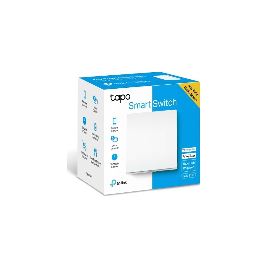 TP-Link - Interrupteur d'éclairage intelligent 2xAAA