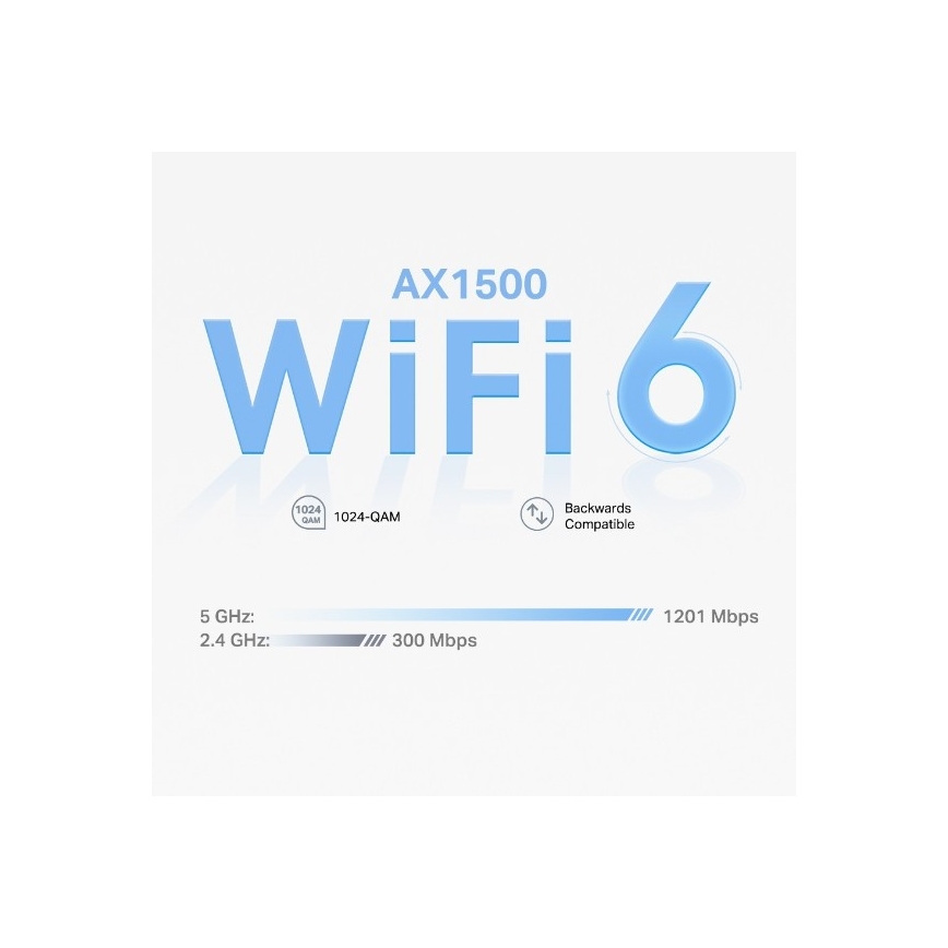 TP-Link - Kit 3x système Wi‑Fi 6 maillé pour toute la maison