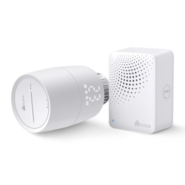 TP-Link - Kit de base de têtes thermostatiques avec écran LCD 2xAA Tuya