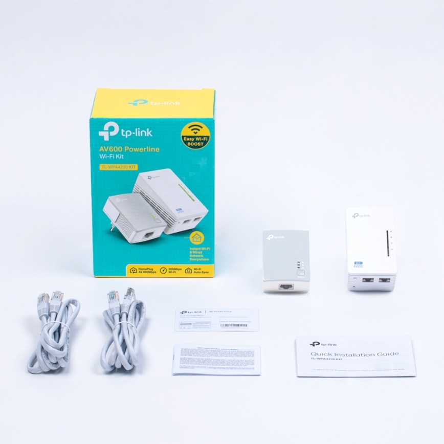 TP-Link - Kit de démarrage Powerline Wi-Fi