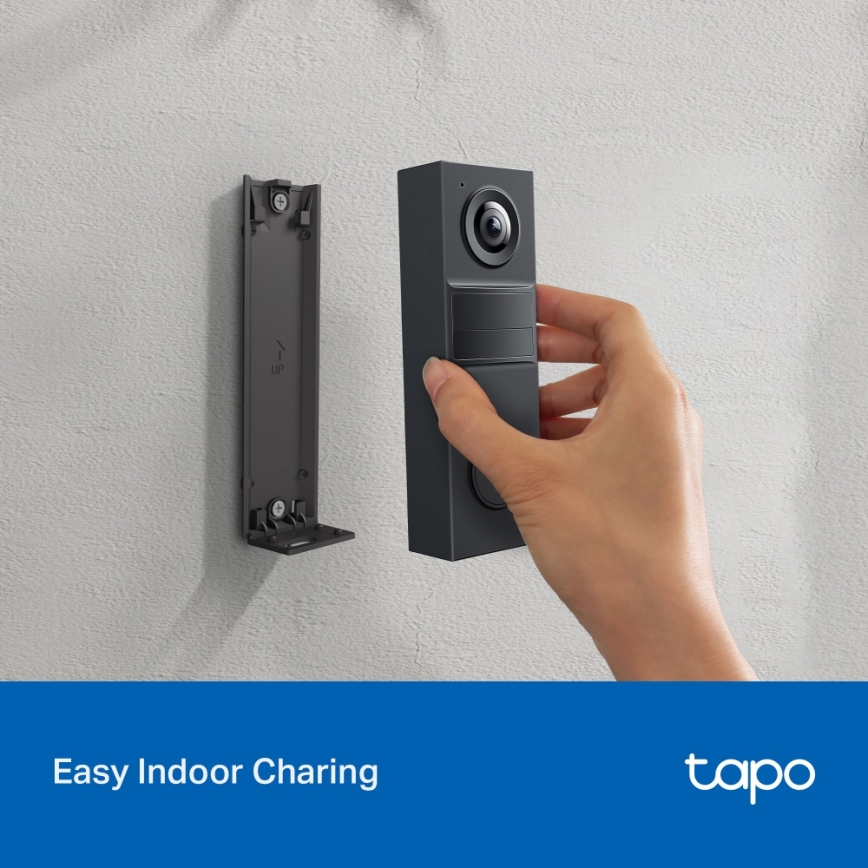 TP-Link - Mini sonnette vidéo intelligente Wi-Fi