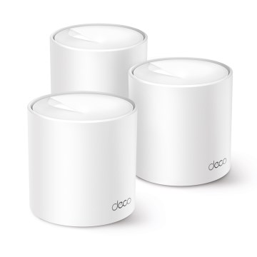 TP-Link - Pack de 3 systèmes maillés Wi-Fi 6 pour toute la maison Deco X10