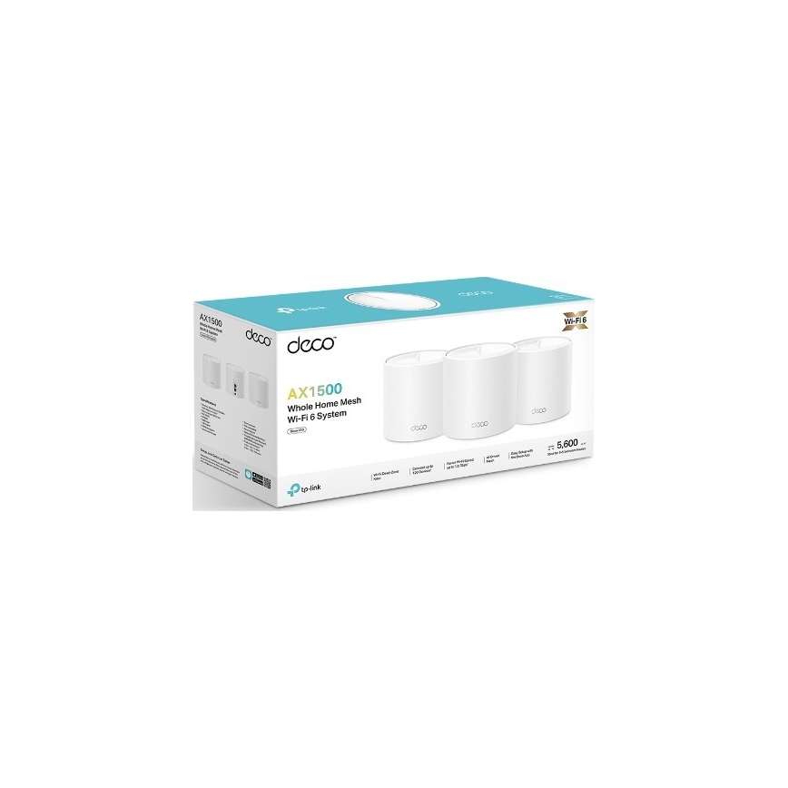TP-Link - Pack de 3 systèmes maillés Wi-Fi 6 pour toute la maison Deco X10