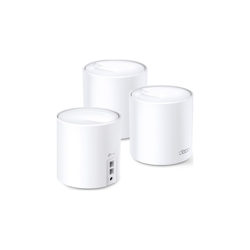 TP-Link - Pack de 3 systèmes mesh Wi‑Fi 6 pour une couverture complète de la maison Deco X50