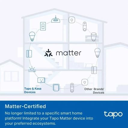 TP-Link - Prise intelligente E MATTER 3690W Wi-Fi