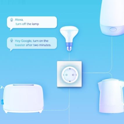 TP-Link - Prise intelligente F 3680W Wi-Fi