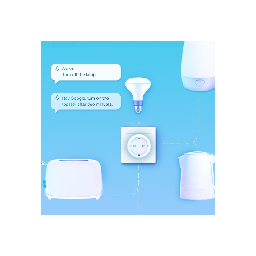 TP-Link - Prise intelligente F 3680W Wi-Fi