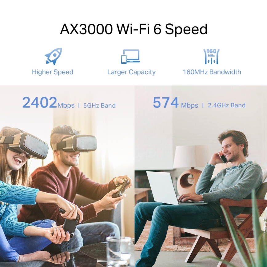 TP-Link - Répéteur Wi‑Fi 6