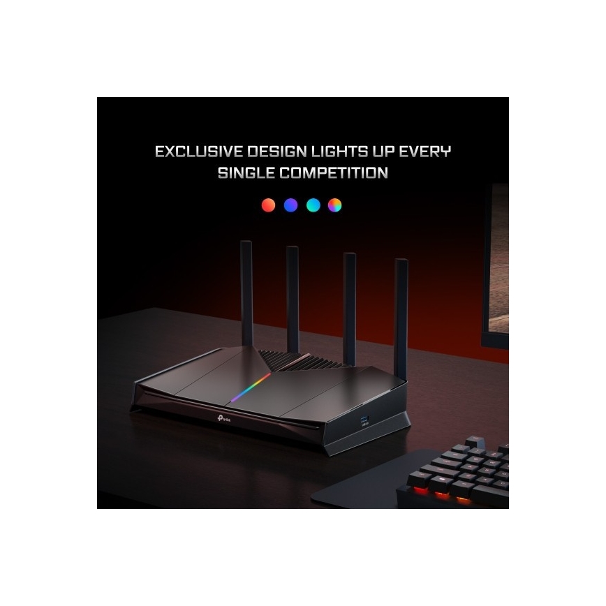 TP-Link - Routeur gaming double bande Wi-Fi 7 Archer GE230