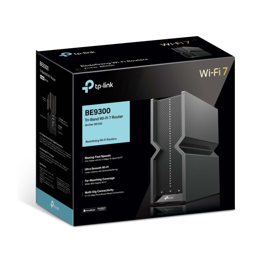 TP-Link - Routeur Wi‑Fi 7 tri‑bande Archer BE550