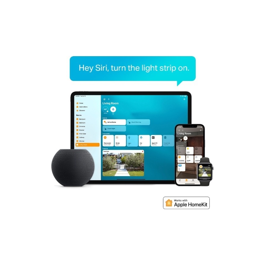 TP-Link - Ruban LED RGBW dimmable 5 m LED/13W/230V Wi-Fi