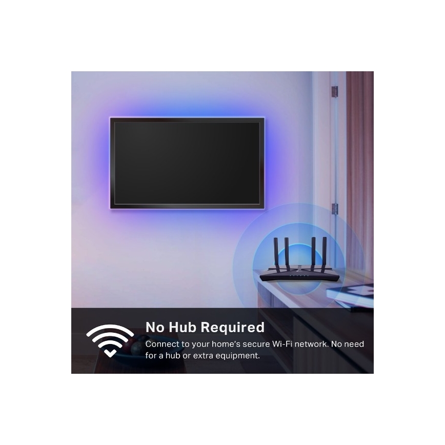 TP-Link - Ruban LED RGBW dimmable 5 m LED/13W/230V Wi-Fi