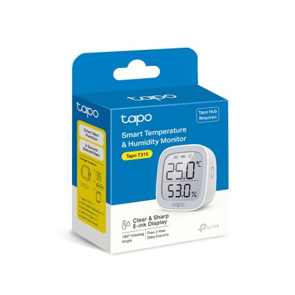 TP-Link - Sonde connectée de température et d'humidité 2xAAA Wi-Fi