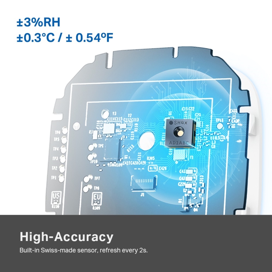 TP-Link - Thermostat numérique, alimenté par 2 piles AAA
