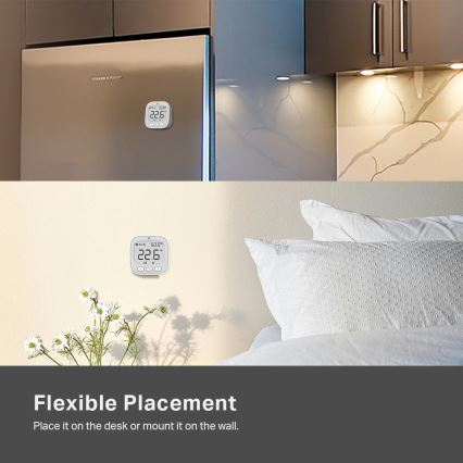 TP-Link - Thermostat numérique, alimenté par 2 piles AAA