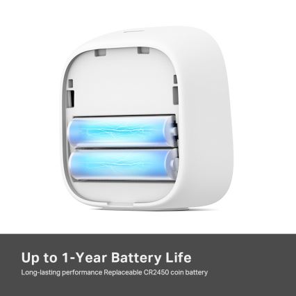 TP-Link - Thermostat numérique, alimenté par 2 piles AAA