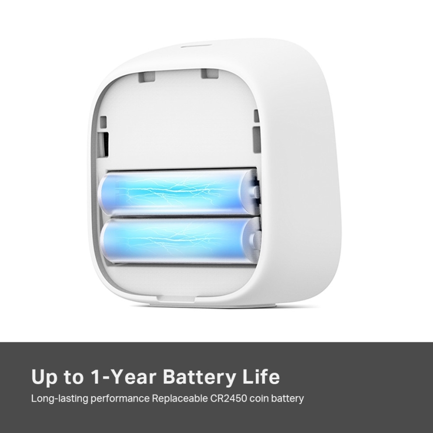 TP-Link - Thermostat numérique, alimenté par 2 piles AAA