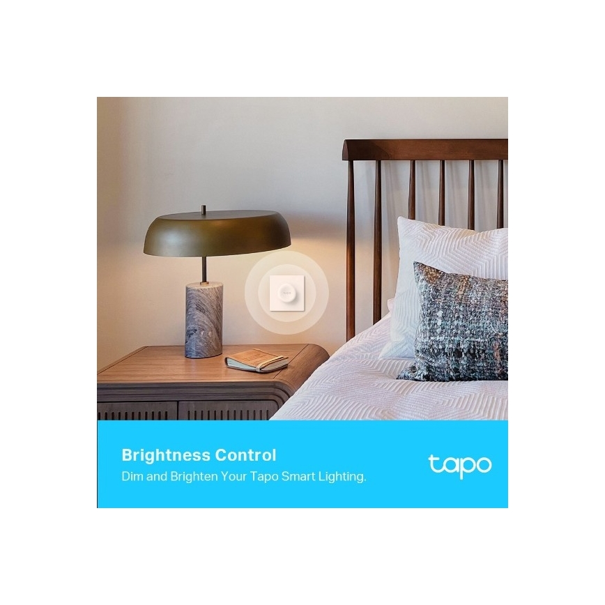 TP-Link - Variateur tactile intelligent 1xCR2032 Wi-Fi