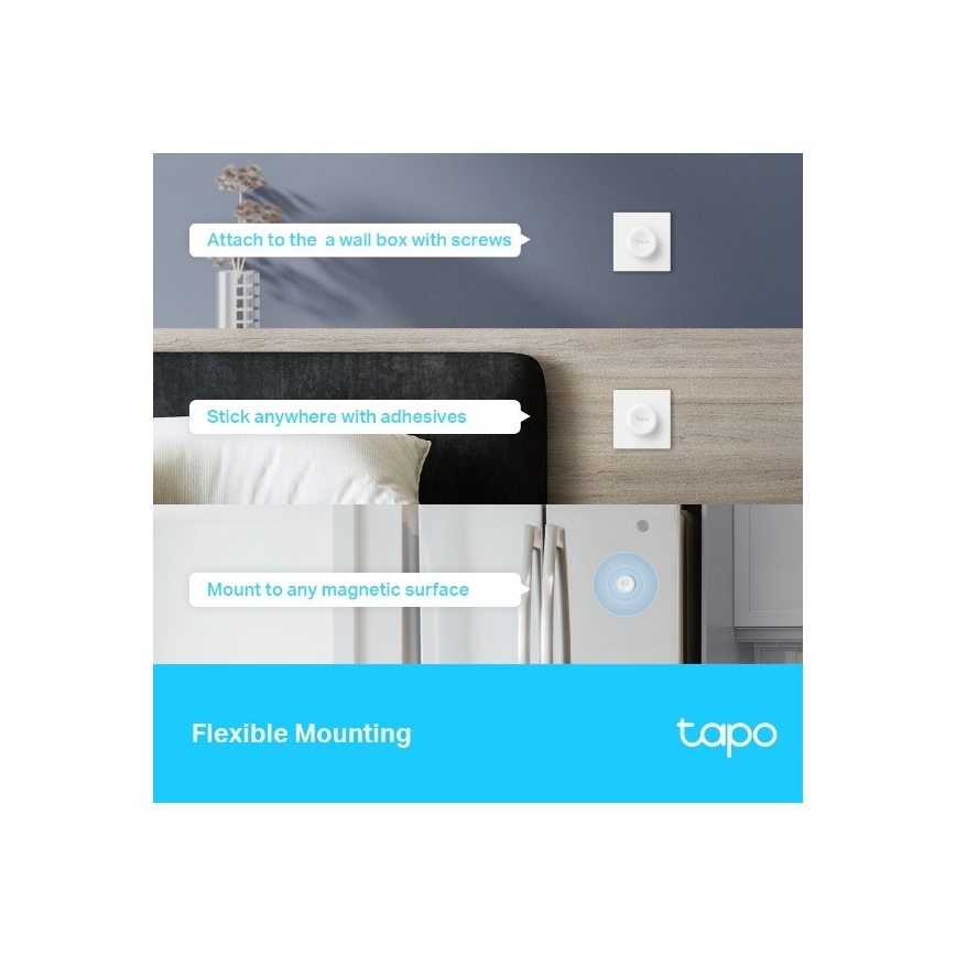 TP-Link - Variateur tactile intelligent 1xCR2032 Wi-Fi