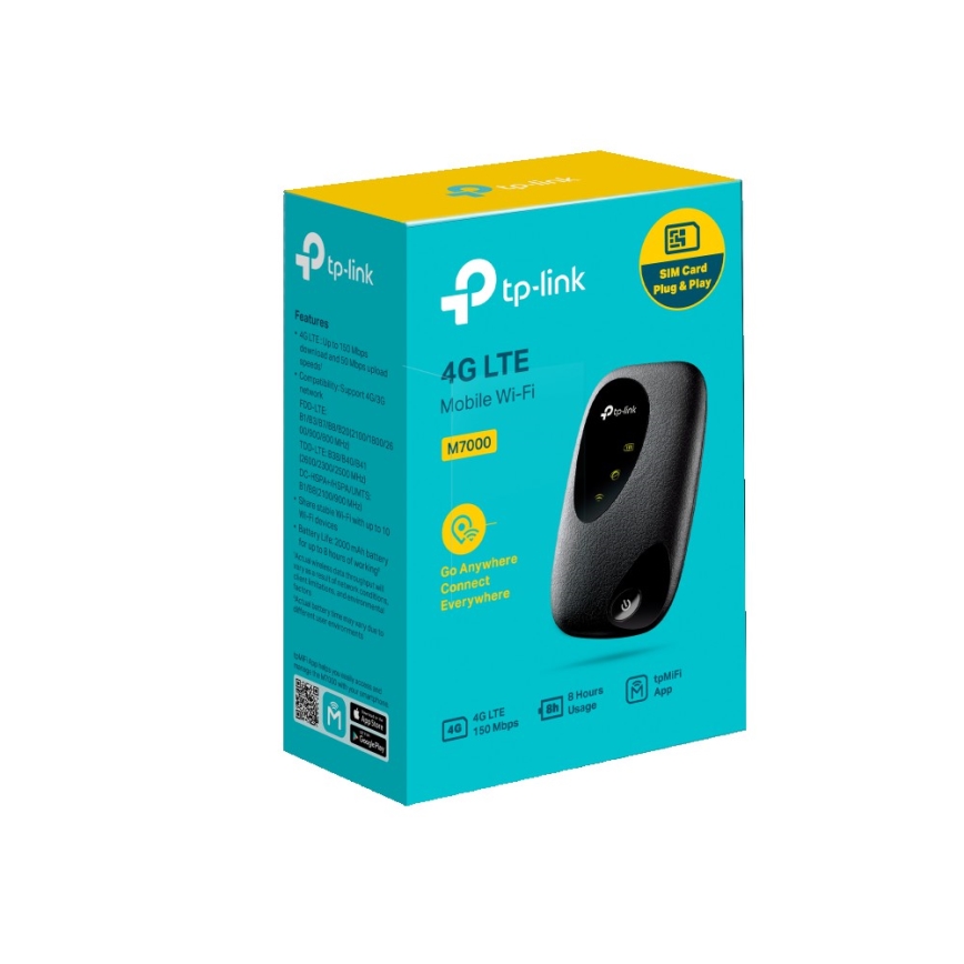 TP-Link - Wi‑Fi mobile 4G LTE M7000