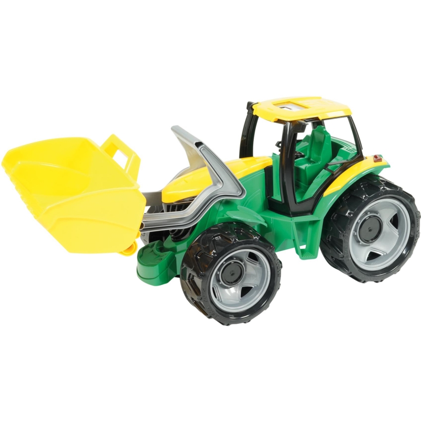 Tracteur à godet 65 cm vert/jaune