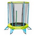 Trampoline pour enfants Ø 140 cm bleu/vert