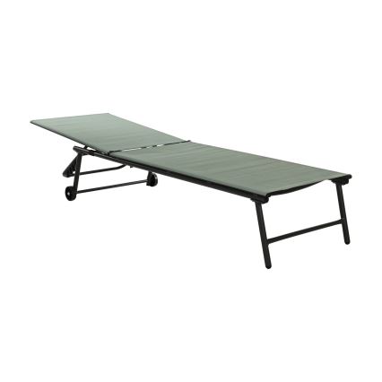 Transat réglable TERA 57x185 cm vert