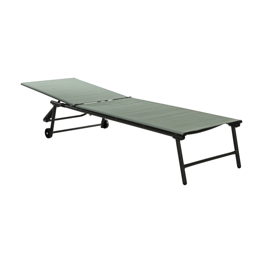 Transat réglable TERA 57x185 cm vert