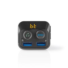 Transmetteur FM pour voiture Bluetooth/MP3/2xUSB