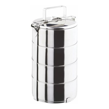 Transporteur de repas TORO 4 L en acier inoxydable