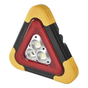 Triangle de signalisation LED / 5V 1800 mAh