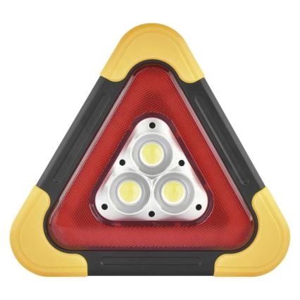 Triangle de signalisation LED / 5V 1800 mAh